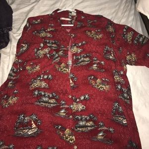 Campia button up Hawaiian men's shirt