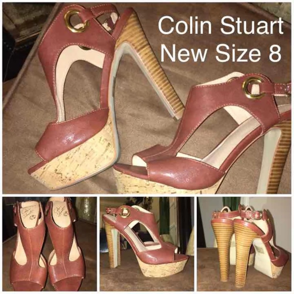 New Dark Tan in color, Size 8 Colin Stuart
