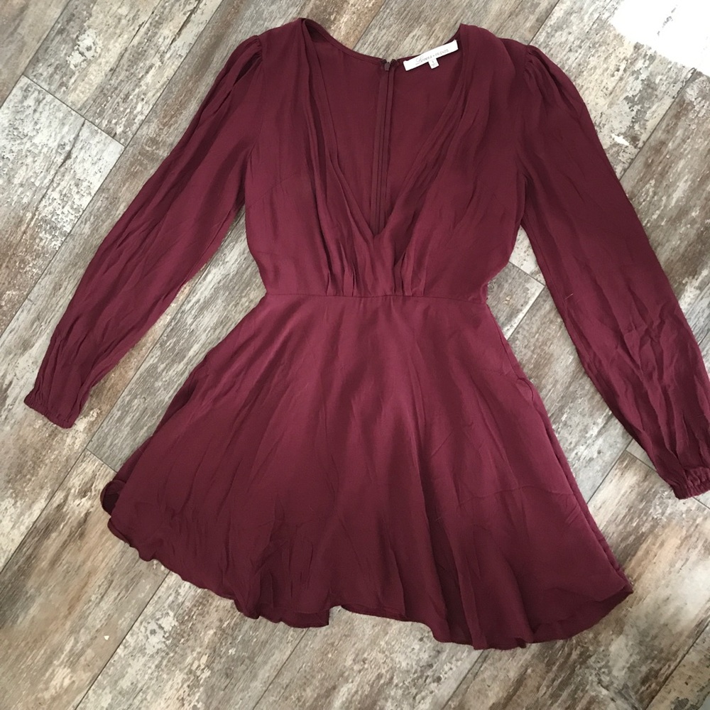 Lovely Skater Dress with Long Sleeves