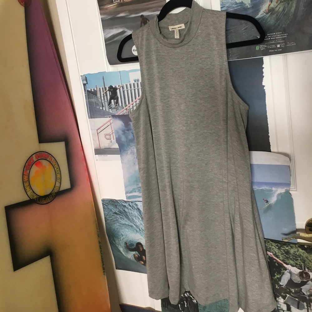 Grey Muscle Dress