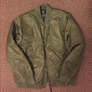 Men's Bomber Jacket XL *Army Green* NEVER WORN