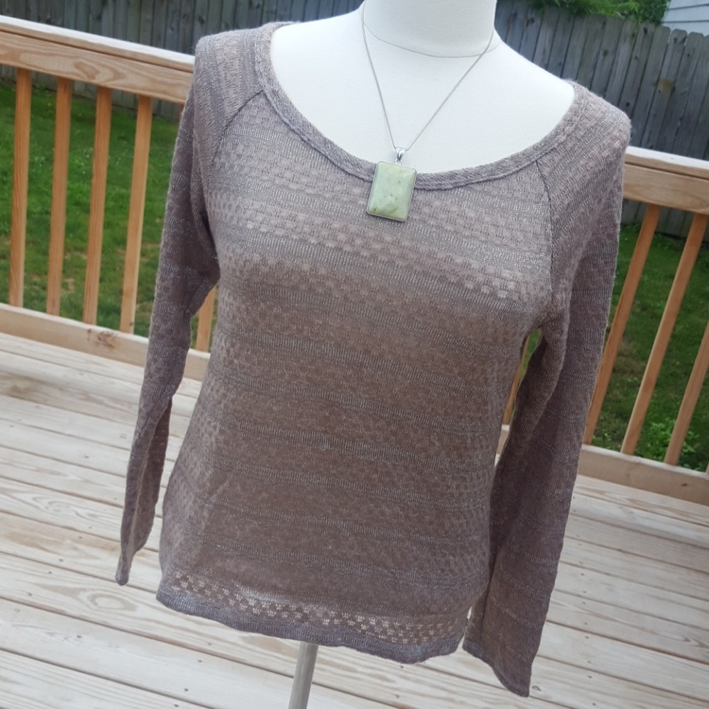Forever 21 sweater, semi sheer. (S/P)