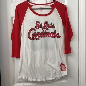 Pink by VS Cardinals baseball tee