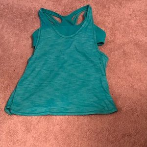 Lululemon tank top with built in bra