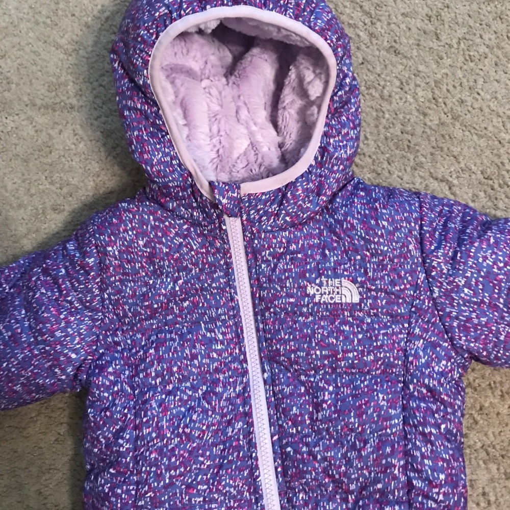 The north face reversible toddler winter jacket