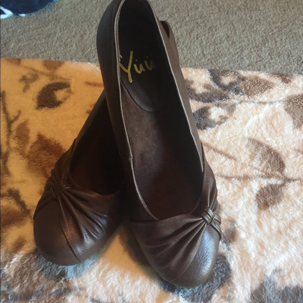 Brown Casual Heel- Brown