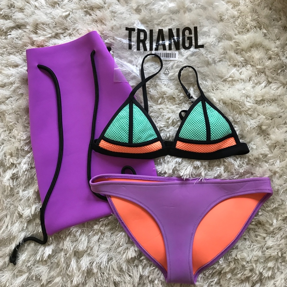 Triangl Bambi-Sugar Plum Bikini Swimsuite
