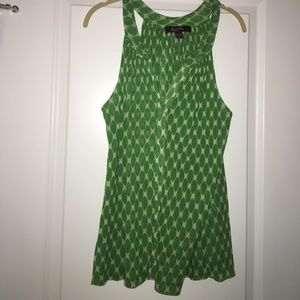 Anthropologie Sweet Pea Tangent Mesh Tank