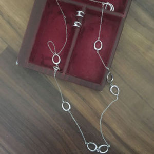 sterling Silver necklace and earrings