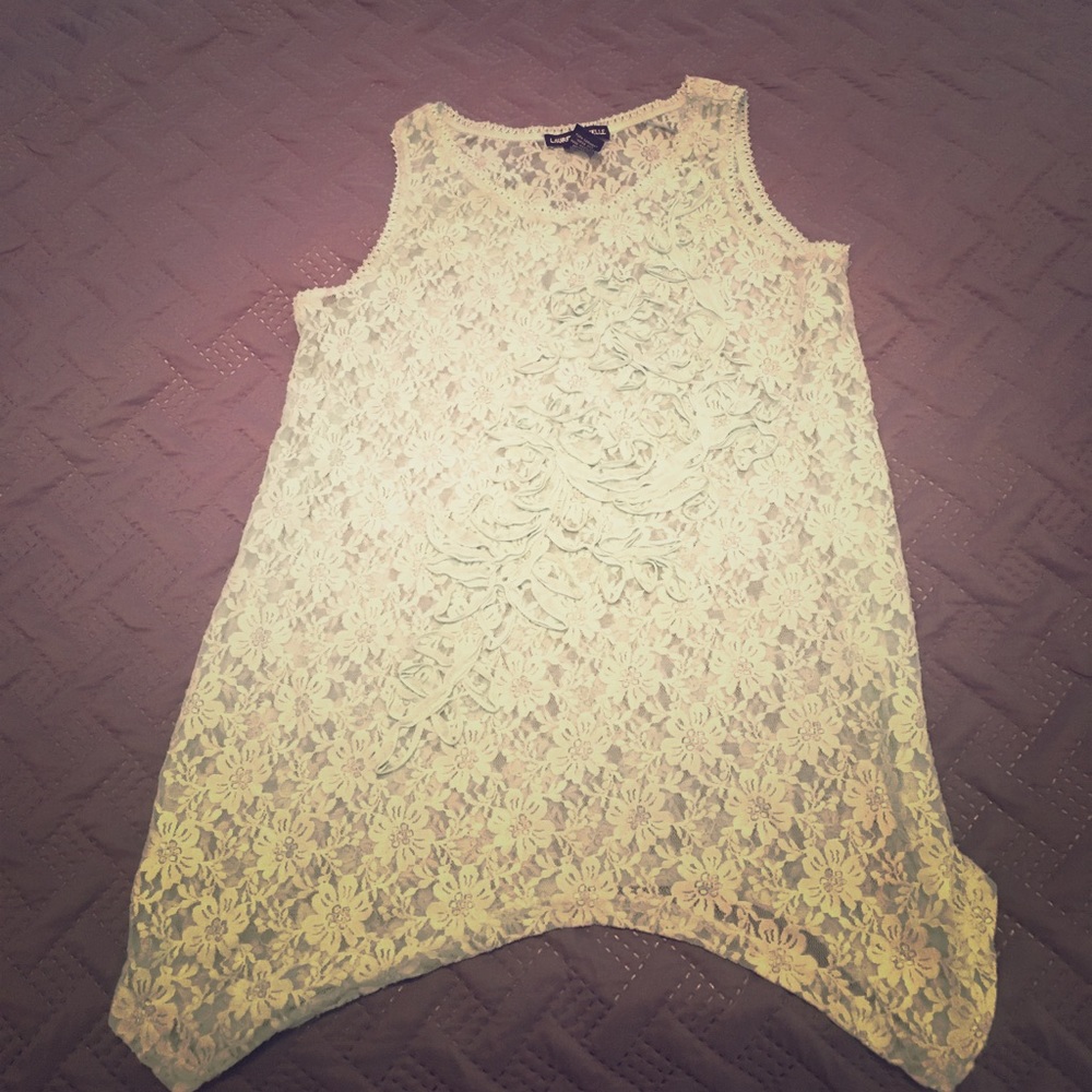 Lauren Michelle sheer tank