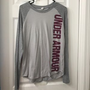 Under Armour baseball tee