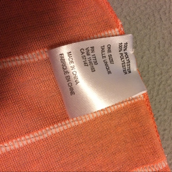 Striped Infinity Scarf - Like New!! - Picture 2 of 3