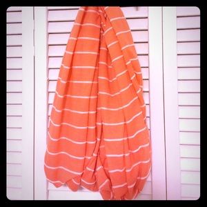 Striped Infinity Scarf - Like New!!