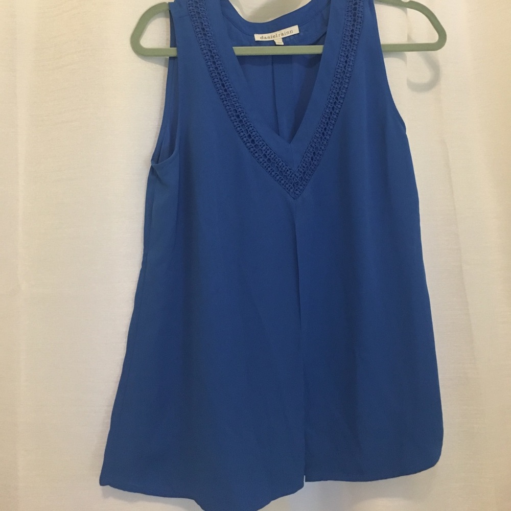 Blue tank top