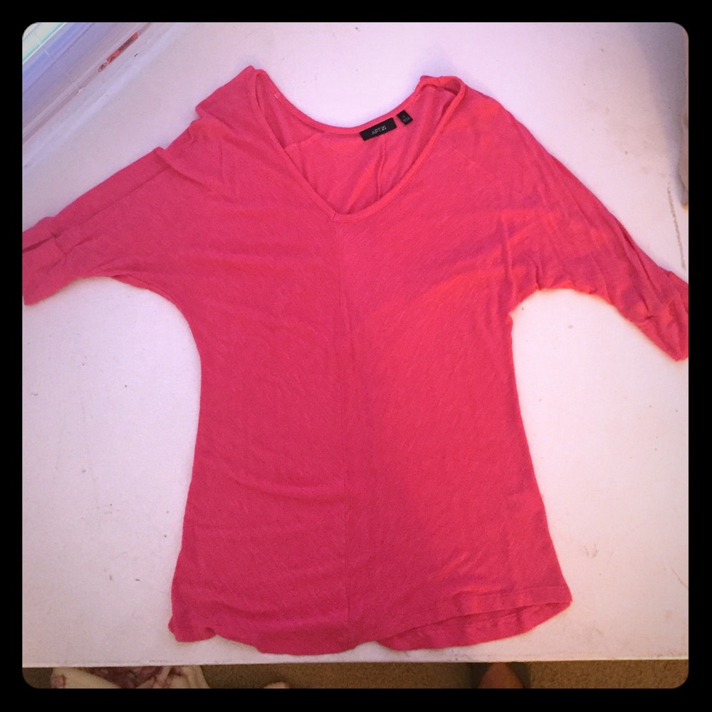 Apt. 9 dolman top - light pink