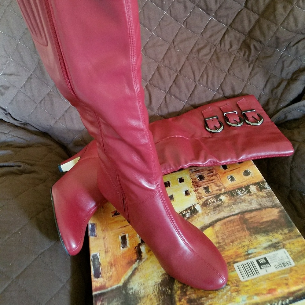 Bella Vita Red Boots