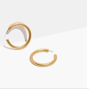 Chunky Madewell Brass Earrings