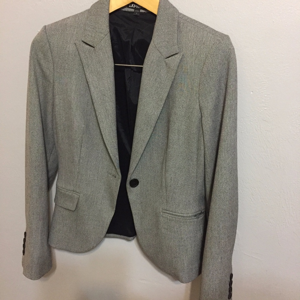 Grey Express Skirt Suit!!!