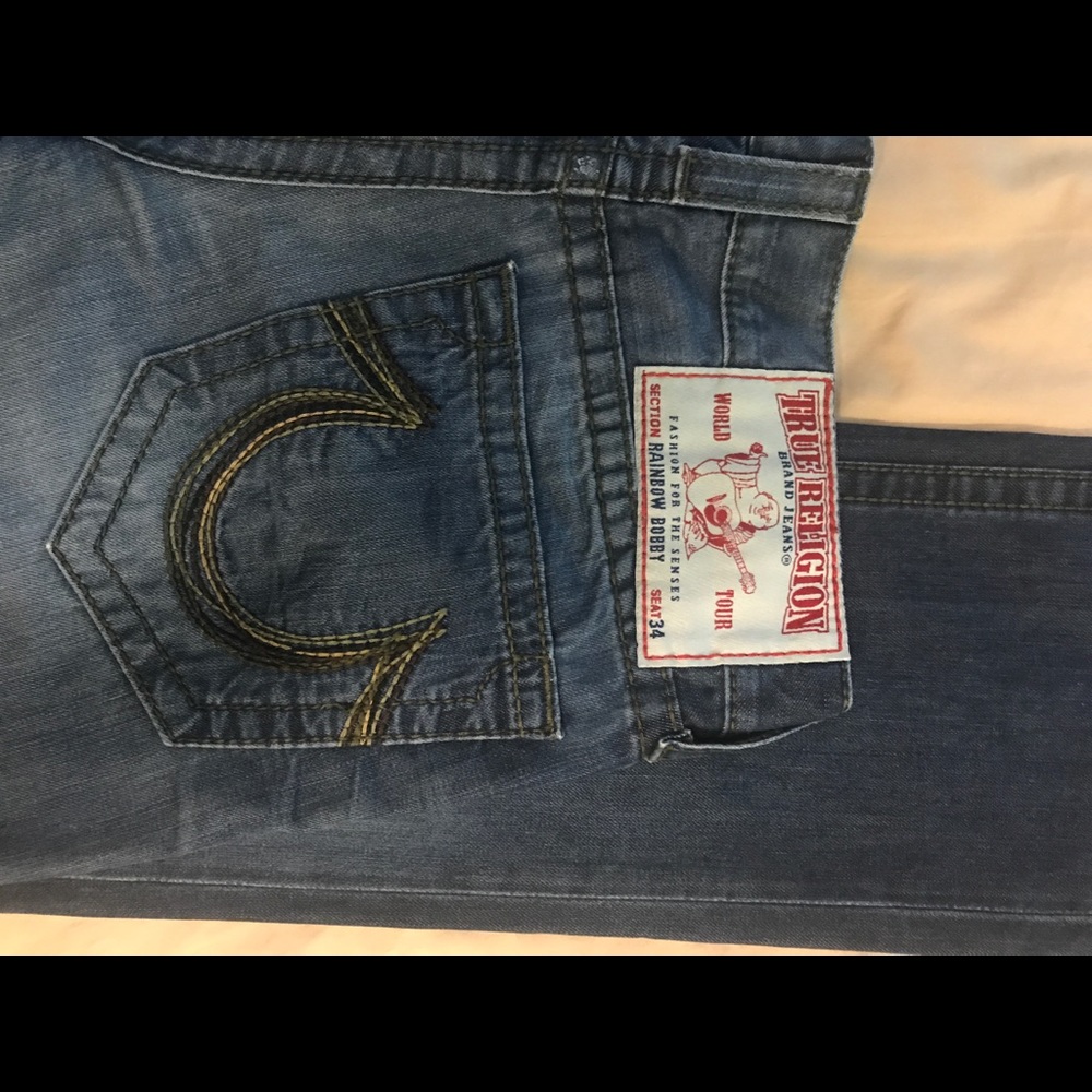 True Religion Jeans Rare pattern!