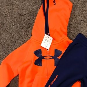 under armor - 3/6 month track suit - brand new