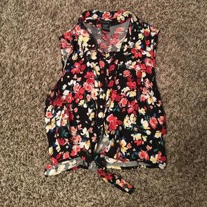 Floral Crop Top