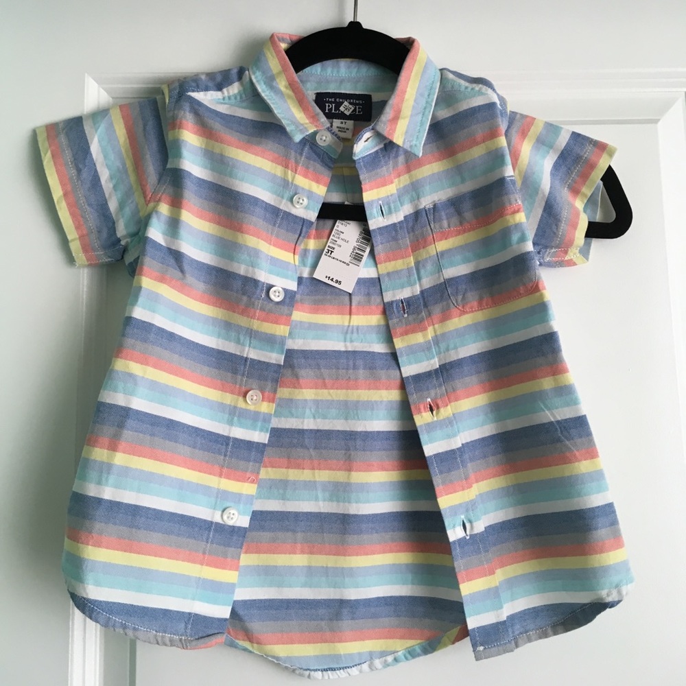 Kids 3T short sleeved button down