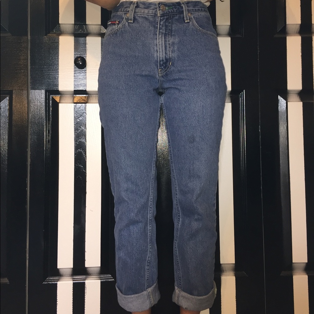 Vintage TOMMY HILFIGER jeans, high-waisted