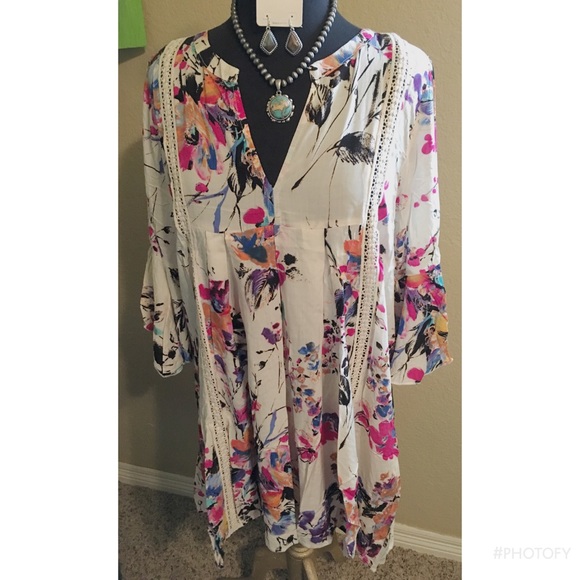 Floral Dress/Tunic - Picture 1 of 1