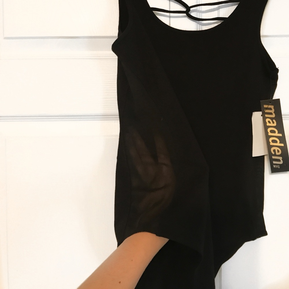 Madden Body Suit with Sheer Sides - Picture 2 of 4