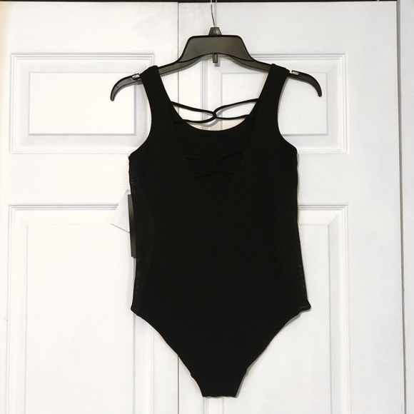 Madden Body Suit with Sheer Sides - Picture 4 of 4