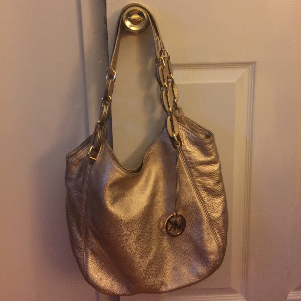 Michael Kors Gold shoulder bag