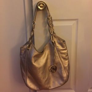 Michael Kors Gold shoulder bag