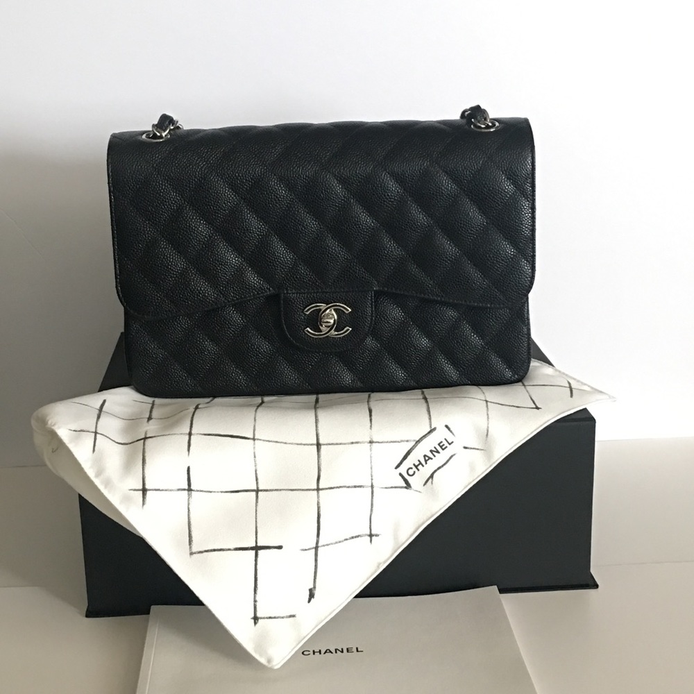 ❌SOLD❌Chanel Jumbo black double flap - Picture 1 of 8