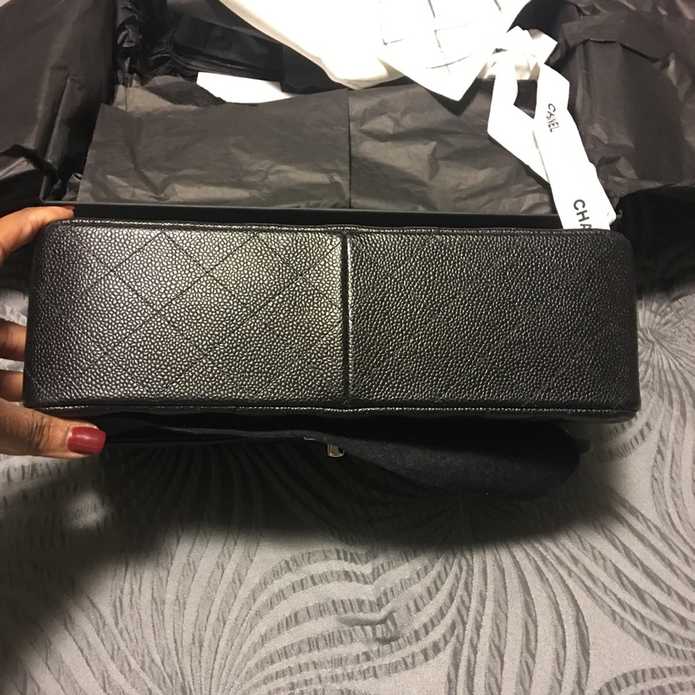 ❌SOLD❌Chanel Jumbo black double flap - Picture 6 of 8