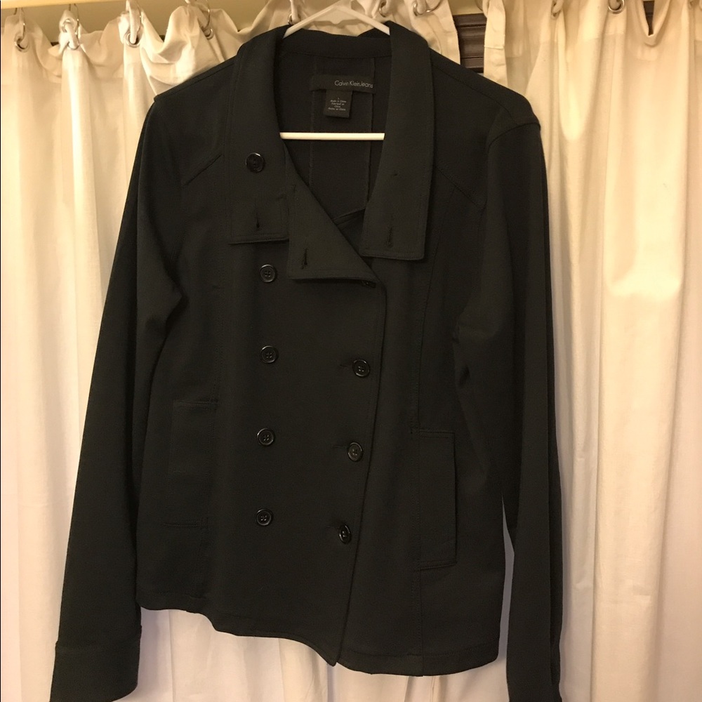 Calvin Klein lightweight pea coat