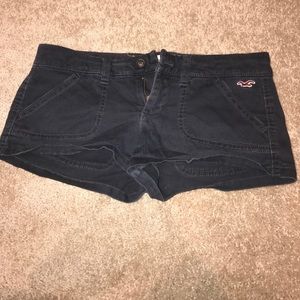 Navy shorts from Hollister!