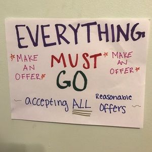 Accepting literally any offer