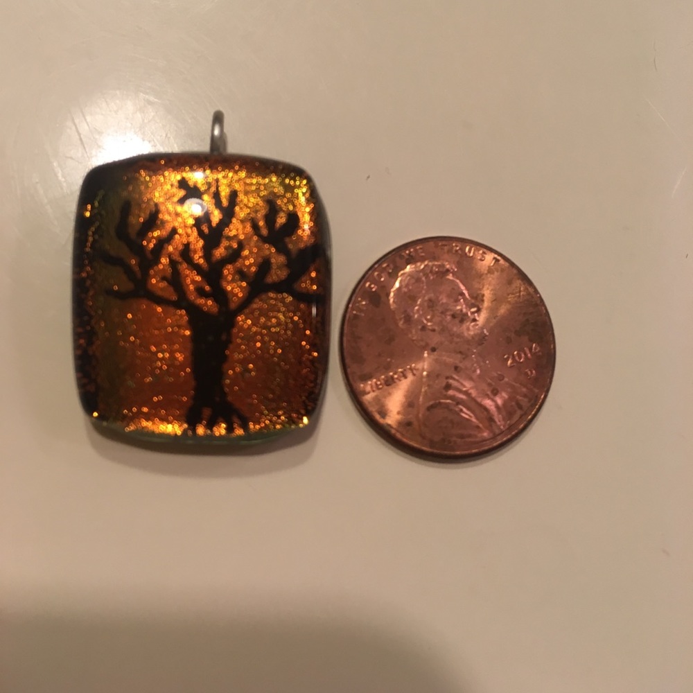 Hand made tree pendant