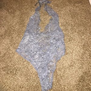 Victoria's Secret Grey Body Suit