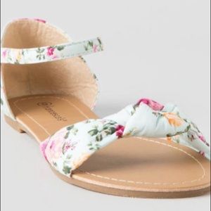 Floral Flats Never Worn