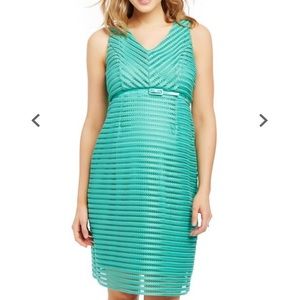 Jaquard Lace Maternity Dress