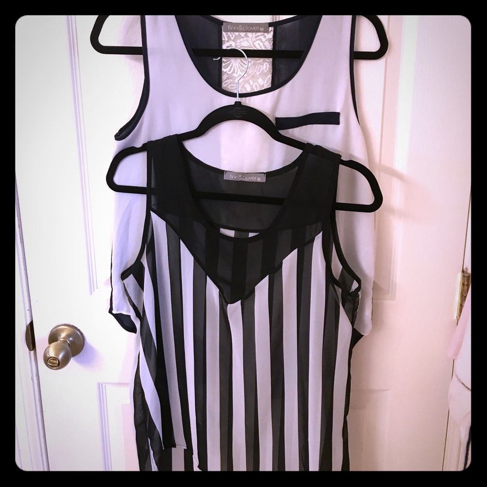 Finn & Clover M Sheer Tops