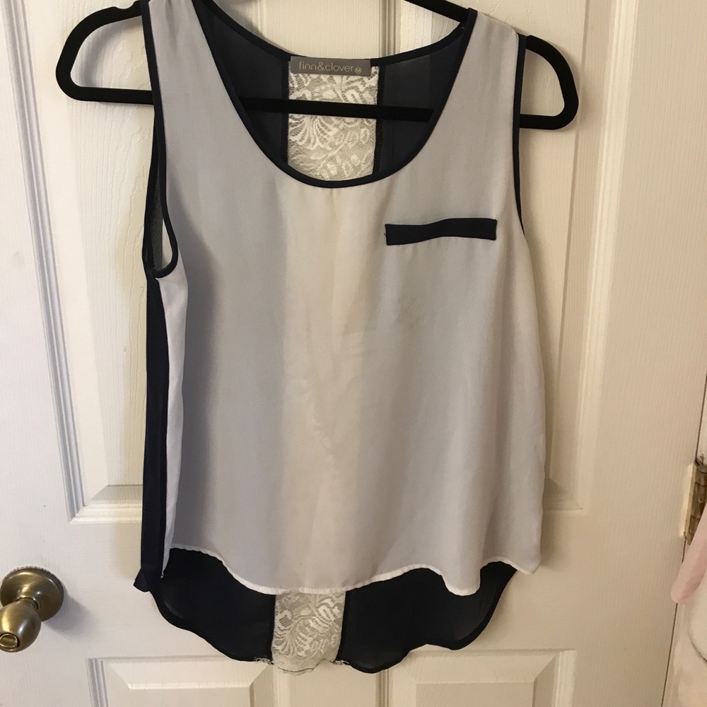 Finn & Clover M Sheer Tops - Picture 2 of 7
