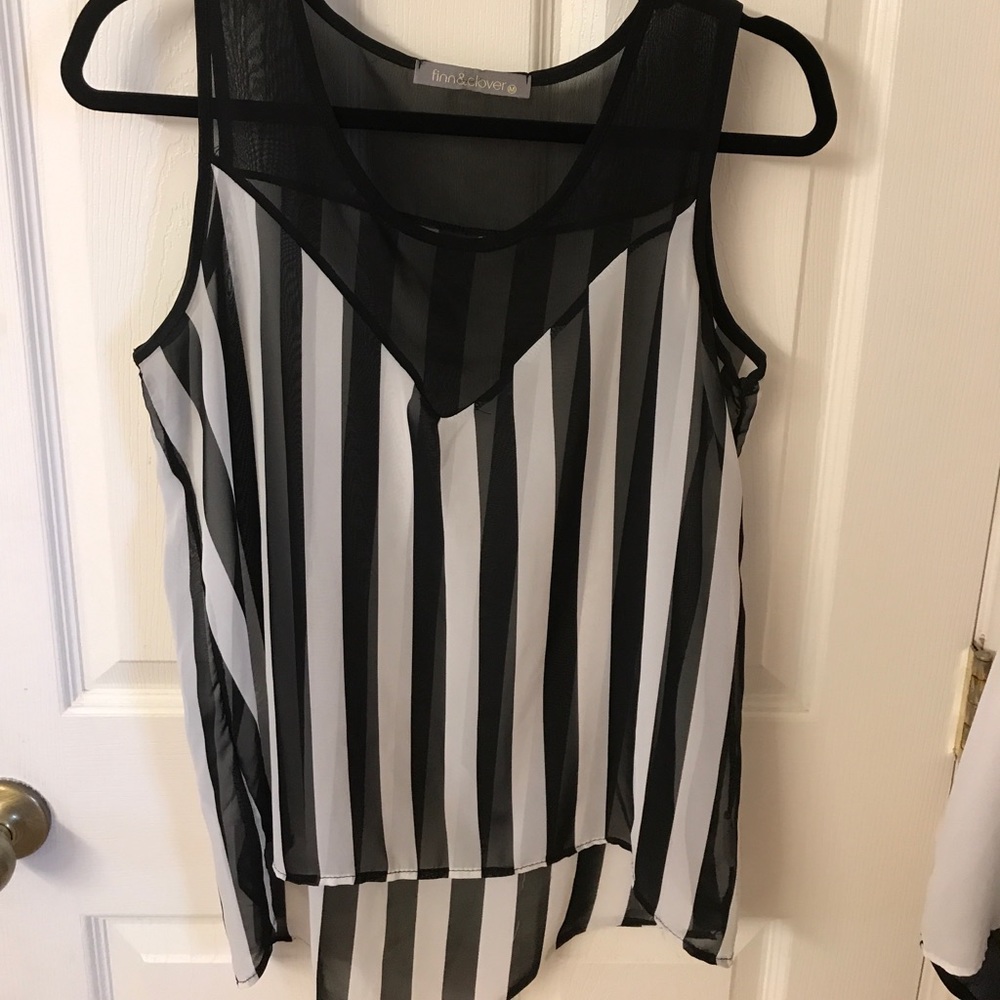 Finn & Clover M Sheer Tops - Picture 5 of 7