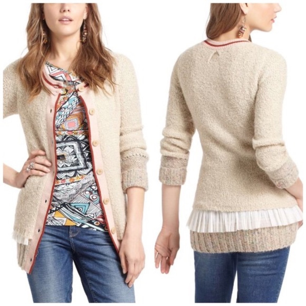 Anthropologie Charlie & Robbin Cardigan