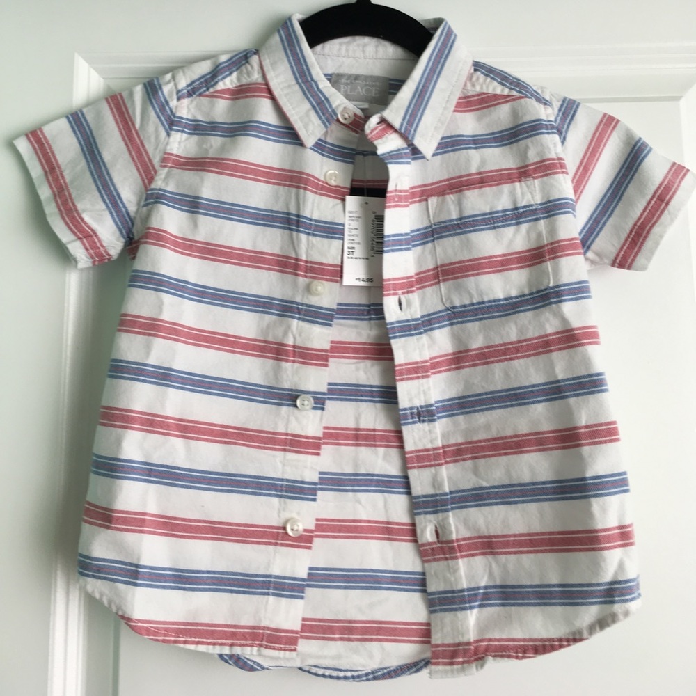 Adorable Short sleeve button down