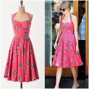 SALE! NWT Anthropologie Akebono Halter Dress