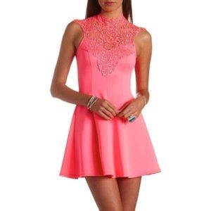 CHARLOTTE RUSSE Pink Dress