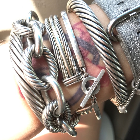 Diamond & Mother of Pearl Ippolita Bracelet - Picture 2 of 4