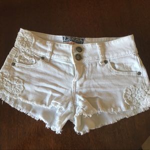 White shorts